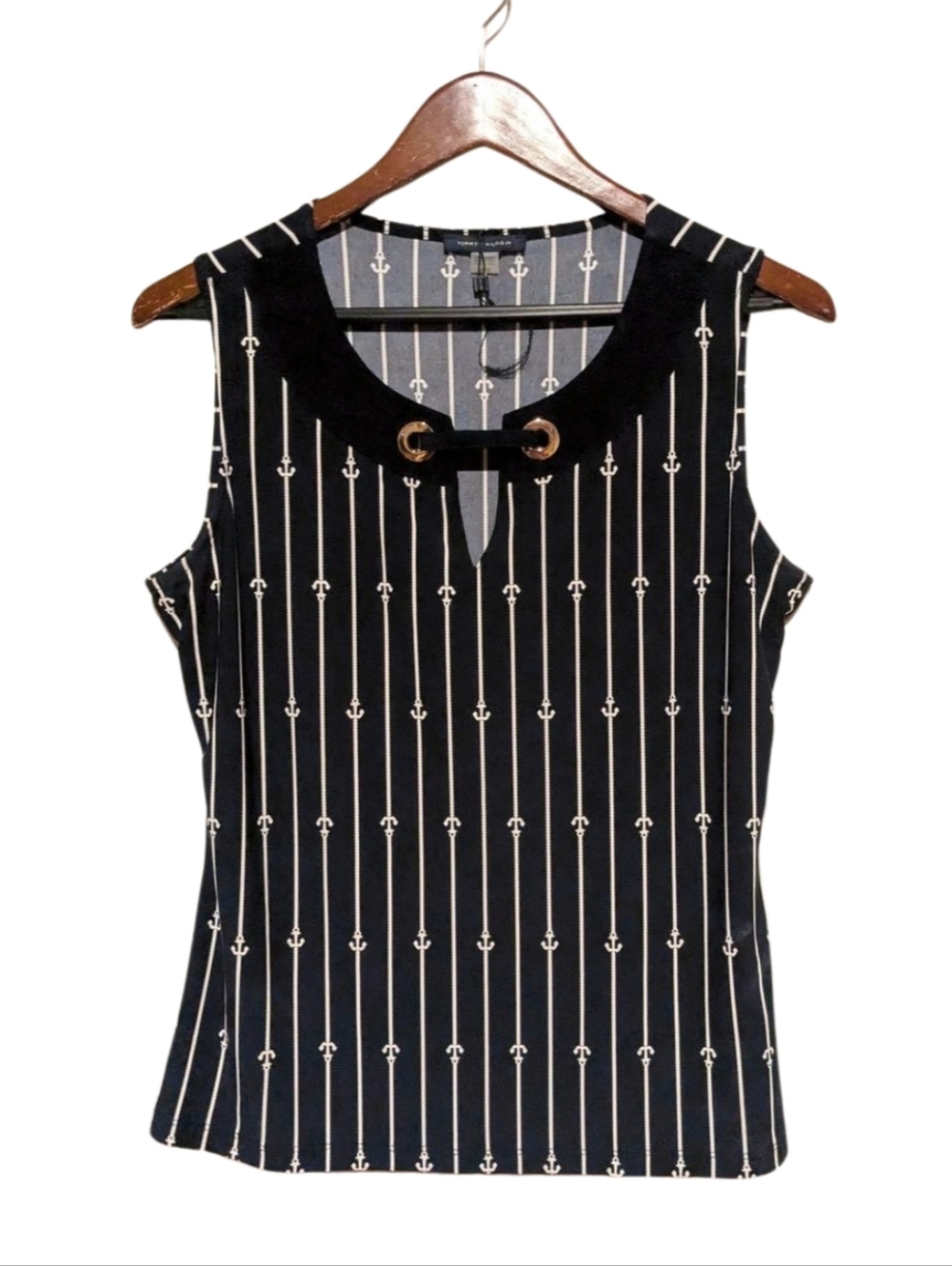 Tommy Hilfiger Nautical Blouse Sleeveless L